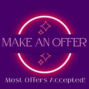 ✨ Most reasonable offers accepted! ✨